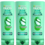 Garnier Fructis Pure Clean Hydrating Conditioner, 12 Fl Oz, 3 Count (Packaging May Vary)