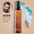CHI pour Homme Sea Salt Spray for Men, Hairspray For Texture & Volume, Creates A Natural Look, Made With Aloe Vera & Nettle, Fresh, Woody Scent, 6 oz