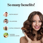 Biotin Conditioner for Thinning Hair - Volumizing Conditioner for Fine Thin & Weak Hair - Sulfate Paraben & Silicone Free with Nourishing Plant Proteins Argan Oil Green Tea & B Vitamins (32 Fl Oz)