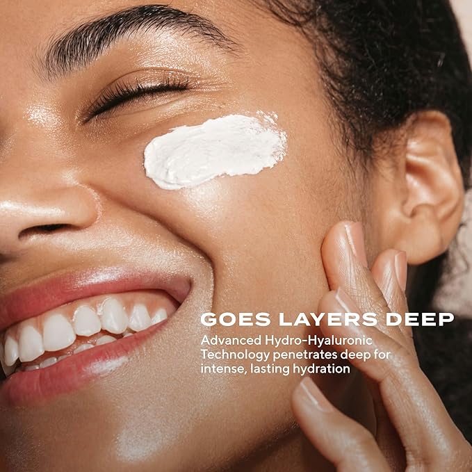 Murad Restorative Hydro-Hyaluronic Face Cream – Moisture-Boosting Formula with Hyaluronic Acid, Coconut Extract, Botanical Oils & Shea Butter for Lasting Hydration, Plump, & Smooth Skin - 1.7 Fl Oz