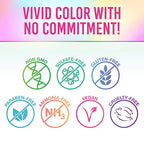 Punky Temporary Hair Color Spray, Lynx Pink, Fast-Drying, Non-Sticky, Non-Damaging, Travel Size Hair Dye for Instant Vivid Hair Color, 3.5 oz