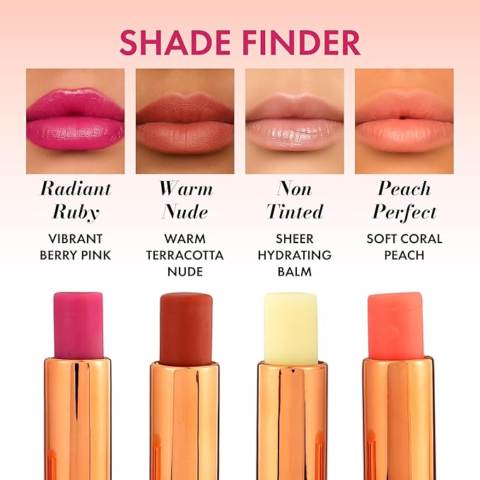 Lip Balm – Hydrating Balm with Cold-Pressed Oils, 10% Squalane, Vitamin E & Ceramides – Natural Skincare, Moisturizing Lip Butter for Soft Lips – Clean, Non-Toxic Lip Care for Women – 004 NT