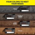 SEVICH Root Touch Up Hair Color Powder with Mirror & Brush – Instant Gray Hair Cover Up, Waterproof Sweatproof Formula, Natural Finish for Hairline & Bald Spot, 48H Long Lasting, Brown