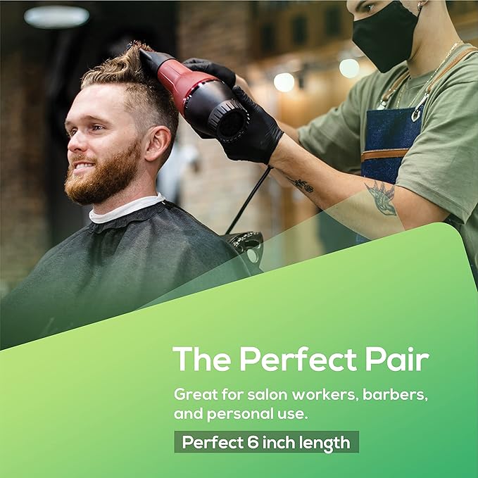 Suvorna 6" Hair Scissors Professional - Hair Shears for Women & Men - Extremely Sharp Hair Cutting Scissors to Cut Hair - Right Hand Barber Shears for Hair Cutting for Hairdressers and Professionals