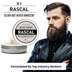 Original Rascal Deluxe Pomade for Men #2 - Matte Hair Paste with Strong Hold & Light Shine - Men's Styling Solutions Products for All Hair Types - Natural Infused with Beeswax & Lanolin Wax