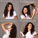 OUAI Super Dry Shampoo - Volumizing Dry Shampoo - Absorbs Oil, Dirt & Sweat - Blends Seamlessly into Hair with Zero Residue & Enriched with a Long-Lasting Scent - Cape Town (4.5 oz)