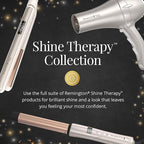 Remington Shine Therapy Argan Oil & Keratin Infused ½-1 Inch Tapered Curling Wand for Natural Curls, Includes Heat Glove