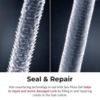 Love Ur Curls Irish Sea Moss Hair Gel, Medium Hold Hair Styling Curling Gel for Defined Curly Hair, Waves & Coils, Vegan, Cruelty Free, 236mL