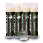 Earth's Daughter SPF Lip Balm Eucalyptus Mint Stocking Stuffers 4-Pack - Lip Sunscreen, SPF 15, Organic Ingredients, Beeswax, Coconut Oil, Vitamin E - Hypoallergenic, Gluten Free
