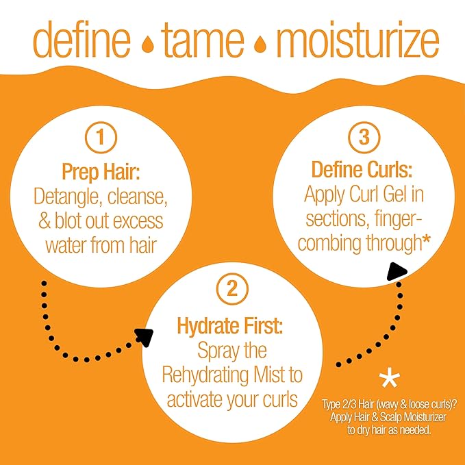 Curl Defining Gel - 100% Vegan, Cruelty Free, Paraben Free - Deep Moisture, Medium Hold, Aloe Vera Based Gel for Curly Hair - Anti-Frizz Curl Definer, Loose Curls and Wavy Hair - 8 Oz