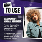 TIGI Catwalk Root Boost Spray Foam - Directional Mousse for All Hair Types - For Lift & Texture - For All Hair Types - Finish on Wet Hair & Blow Dry - Premium Hair Care Products - 8.5 oz (2 Pack)