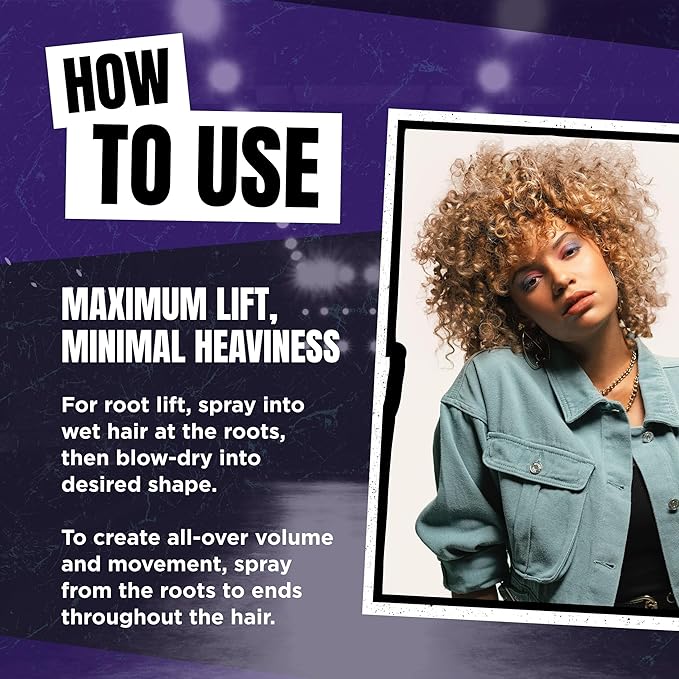 Catwalk TIGI Root Boost Spray Foam - Directional Mousse for All Hair Types - For Lift & Texture - For All Hair Types - Finish on Wet Hair & Blow Dry - Premium Hair Care Products - 8.5 oz (3 Pack)