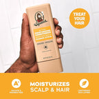 Dr. Squatch Natural Hair Bundle for Men - Healthy, Full Looking Hair - Summer Citrus Shampoo (8 fl oz), Summer Citrus Conditioner (11.5 fl oz)