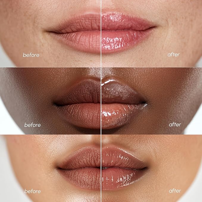 MAREE Lip Mask Overnight - Vanilla Lip Moisturizer For Very Dry Lips - Hydrating Lip Butter with Collagen, Shea Butter & Jojoba Oil - Day & Night Lip Treatment Sleeping Mask - Hidratante de Labios