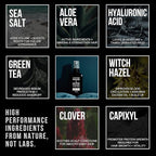 RUGGED & DAPPER Texture Boost Sea Salt Spray for Men - 4 oz, Hair Styling Agent, Adds Body and Fullness to Hair, Enhances Natural Texture, Locks in Moisture, Ocean Fresh Scent