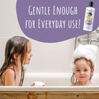 2 in 1 Natural Kids Shampoo and Conditioner, Tear Free | For Toddlers with Curly Hair | For All Kids Hair Types | Coconut & Lime Twist, Made in the USA, 12 Fl Oz