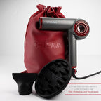 CHI Lava Brushless Motor Hair Dryer, Foldable Design, Faster, Quieter Drying, Reduces Frizz & Enhances Shine, Customizable Heat & Speed Settings