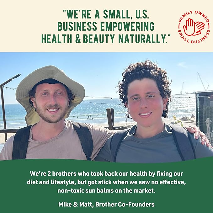 Beef Tallow Sunscreen SPF 35 – Unscented Water Resistant Zinc Sun Balm, Non-Greasy Natural Sunscreen for Face & Body – 4 Natural Ingredients: Non-Nano Zinc, Organic Coconut Oil, Beeswax- 1.8 oz