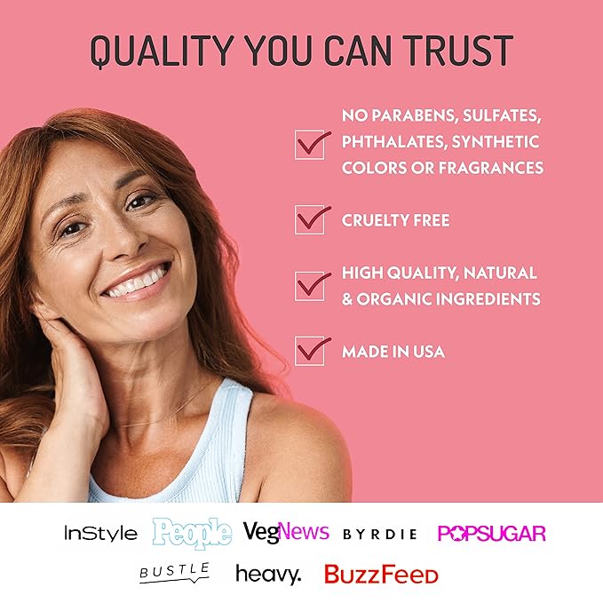 Eve Hansen Organic Rose Water Spray – Pure Rosewater Face & Hair Mist for Hydration & Refreshing Glow | Facial Toner & Makeup Setting Spray | Alcohol-Free & Vegan | 4 oz