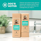 Dr. Squatch Natural Hair Bundle for Men - Healthy, Full Looking Hair - Coconut Castaway Shampoo (11 fl oz), Coconut Castaway Conditioner (11 fl oz)