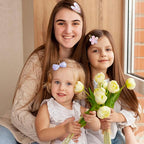 Gingbiss Hair Clips Set: 16 Sparkly Metal Snap Barrettes for Girls, Flower/Star/Crown/Heart/Butterfly Shaped Styling Accessories