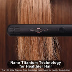 Straightener and Curler 2in1 with LCD Display 15s Fast Heating Ultra hot for American and African Hair Constant high Heat Adjustable Temperature Healthy Styling Tool for All Hairstyles (Rose Gold)