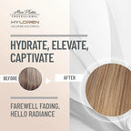 Mon Platin Professional HYLOREN Color Save Hair Shampoo with Hyaluronic Acid for Color Treated Hair, Shampoo for Damaged hair, SLS/SLES Free, Hydrating Shampoo, 500ml