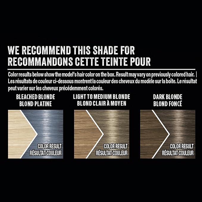 Got2b Color Remix, Customizable Semi-Permanent Hair Color, 100 Silver Era