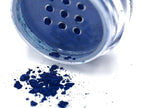 Blue Plate Special Metallic Deep Royal Navy Purple Single Loose Powder Eyeshadow; Vegan, Talc & Paraben Free
