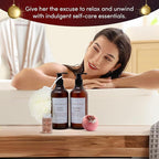 10-Piece Spa Gift Box for Women | Self-Care Set with Eye Mask, Loofa,Bath Bombs,Face Masks,Bubble Bath, Lotion, Body Wash & Bath Salt | Gift for Mom, Grandma, Wife, Bridesmaid or Loved Ones