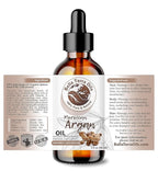 Bella Terra Oils - Argan Oil 2oz - Nature's Hair Oil for Frizzy Hair, Packed with Vitamin E & Omega Fats, Best Serum for Radiant Skin