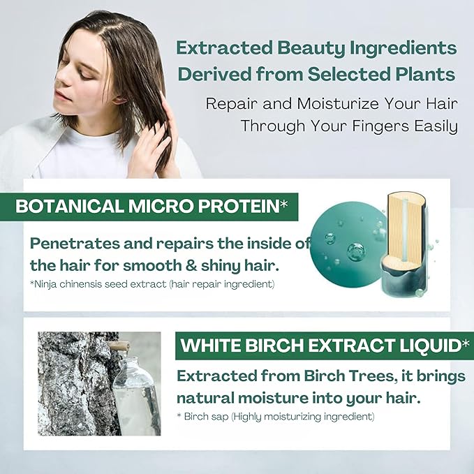 Botanist Natural Hair Oil for Frizzy Hair, Organic Hair Oil for Women, HAIR OIL Spray for Men with Jojoba Oil, Protein, Organics Extract & Squalane, Hair Scalp Oil from Japan 2.7 Fl Oz Pear & Jasmine