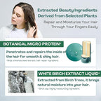 Botanist Natural Hair Oil for Frizzy Hair, Organic Hair Oil for Women, HAIR OIL Spray for Men with Jojoba Oil, Protein, Organics Extract & Squalane, Hair Scalp Oil from Japan 2.7 Fl Oz Pear & Jasmine