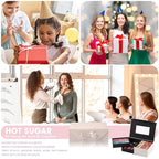 Hot Sugar Beginner Makeup Kit - 92 Piece Makeup Set for Teens & Women, Complete Full Face Cosmetics Collection, Ideal Makeup Gift Set (White)