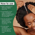 Seddy Rosemary Mint Hair Growth Oil – Caffeine, Rosemary, Castor, Biotin, Peppermint, Argan & Jojoba | Hair Growth Oil & Scalp Treatment for Thicker, Fuller, Healthier Hair -3.4 Fl. Oz