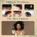 USDA Organic Rosemary Hair Growth Shampoo For Thickening, Regrowth & Strengthening for Men & Women with Biotin, Scalp DHT Blocker Saw Palmetto For Thinning Hair Loss 10 Fl. Oz- Fragrance Free