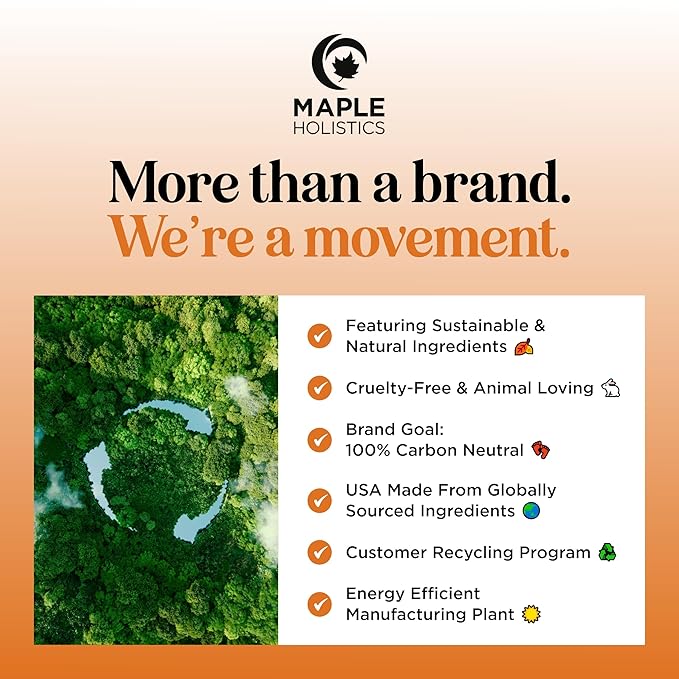 Maple Holistics Pumpkin Seed Oil Organic Certified - 100% Pure Organic Pumpkin Seed Oil for Hair and Anti Aging Face Oil - USDA Organic for Dry Hair and Volume - Virgin Cold Pressed & Unrefined (4oz)