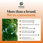 Maple Holistics Pumpkin Seed Oil Organic Certified - 100% Pure Organic Pumpkin Seed Oil for Hair and Anti Aging Face Oil - USDA Organic for Dry Hair and Volume - Virgin Cold Pressed & Unrefined (4oz)