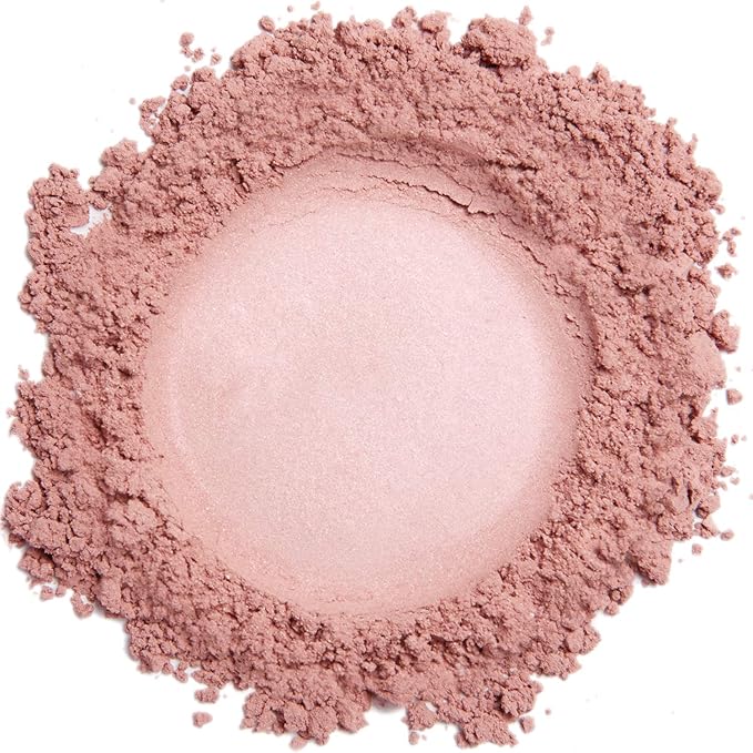 Demure Mineral Blush Makeup (Hint of Pink) Loose Powder | Professional Grade, Cruelty Free Make-up