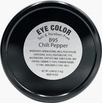 Chili Pepper Bright Red Orange Sparkling Glitter Pressed Powder Single Vegan Eyeshadow; Talc, Paraben & Cruelty Free