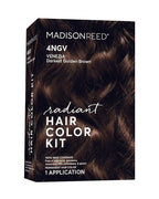 Madison Reed Radiant Hair Color Kit - 4NGV Darkest Golden Brown with Warm Tones (Venezia Brown), Dimensional Gray Hair Blending Permanent Hair Dye, PPD-Free & Ammonia-Free, 1 Pack