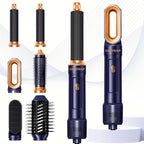 6 in ONE Blow Dryer Brush,Air Curling Iron Round Brush Blow Dryer 800W,Ionic Hair Dryer Brush for Women, Hot Air Brush Hair Styling Tools 100-120V