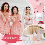 12 Pcs Thank You Lip Sleeping Mask Bulk Bridal Shower Gifts for Guests Thank You for Celebrating with Us Lip Mask Moisturize Nourish for Wedding Bridal Shower Favor Christmas Gift(Floral)