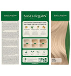 Naturigin Permanent Hair Color, 11.0 Extreme Blonde, Ammonia Free, 100% Gray Coverage, Nourishing Natural Formula, For All Hair Types, Long-Lasting, Vegan & Cruelty-Free, 1 Pack
