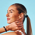 Gimme Beauty Medium Hold Hair Bands - Seamless Nylon & Spandex Ties for All Hair Types - Damage-Free, Comfort Fit Ponytail Holders - No-Crease Elastic Bands for Daily Use - Neutrals, 9 Pack