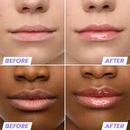 Wonderskin Lip Oil Rehab Serum - Tinted Lip Oil, Hydrating, Moisturizing, and Non-Sticky Coral Pink Tint Serum for Dry Lips (Lover)