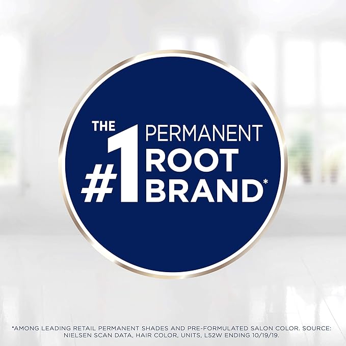 Clairol Root Touch-Up by Nice'n Easy Permanent Hair Dye, 2B Blue Black Hair Color, Pack of 1 (Pack of 2)