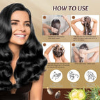 Silvercell Castor Oil Shampoo for Hair Growth, Prevents Hair Loss, Strengthens Hair Roots, Nourishes Dry Hair, Thickening Shampoo for Women & Men, 16.91 fl.oz, Beige