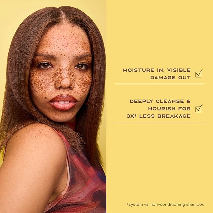 SheaMoisture Strengthen and Restore Shampoo Jamaican Black Castor Oil for Damaged Hair Sulfate-Free 24 oz