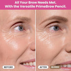 Prime Prometics PrimeBrow Pencil for Mature Women – Ultra-Precise Tip for Natural, Hair-Like Strokes – Smudge-Proof & Long-Lasting Wear – Great for Thinning, Sparse, or Graying Brows (Blonde)